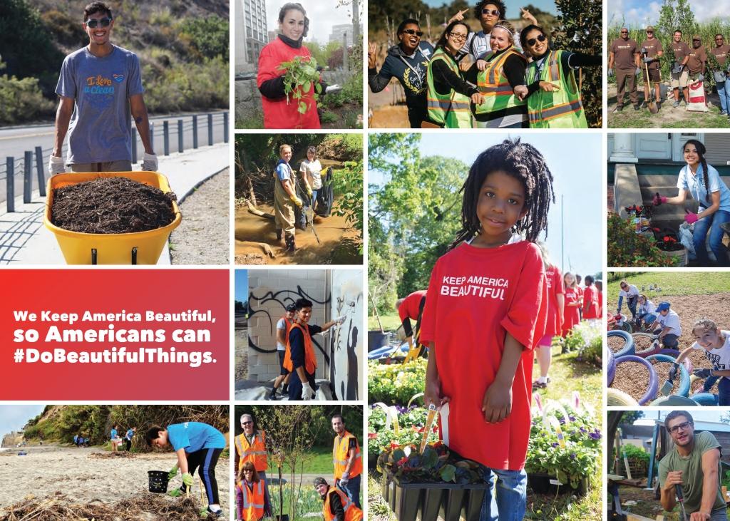 We Keep America Beautiful, so Americans can #DoBeautifulThings.