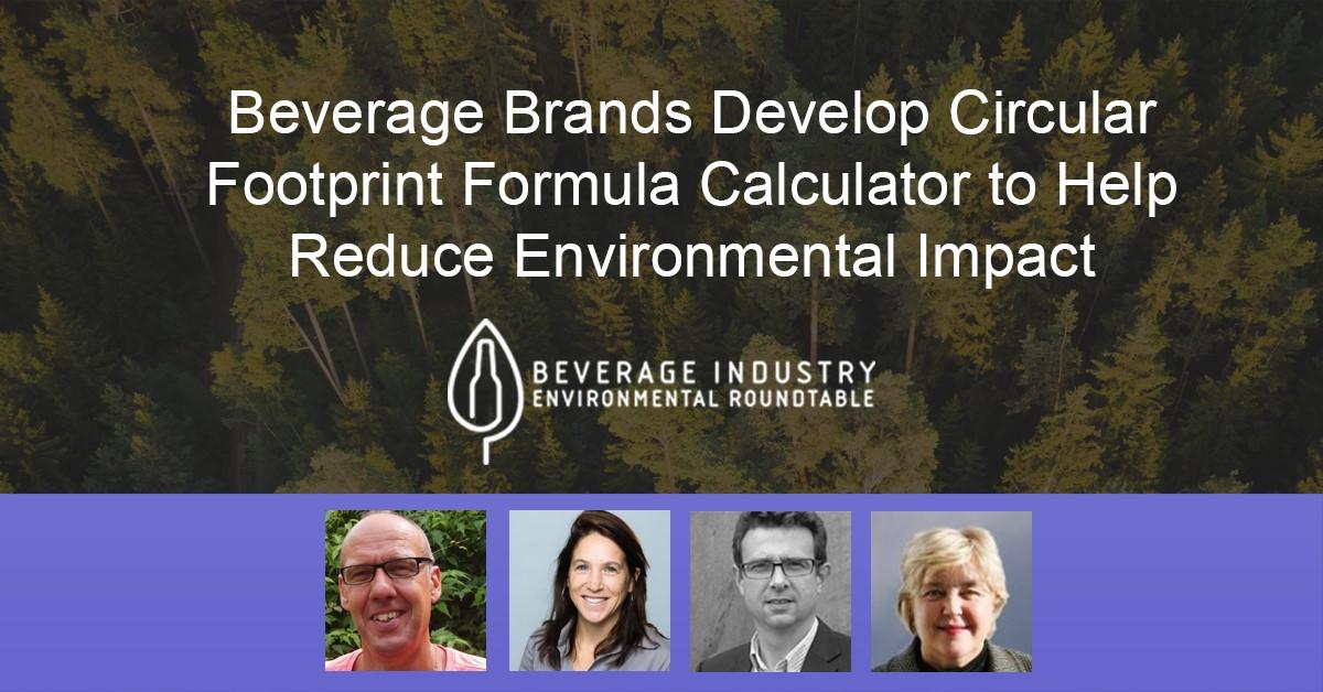 Circular Footprint Formula Calculation Tool for Beverage Brands