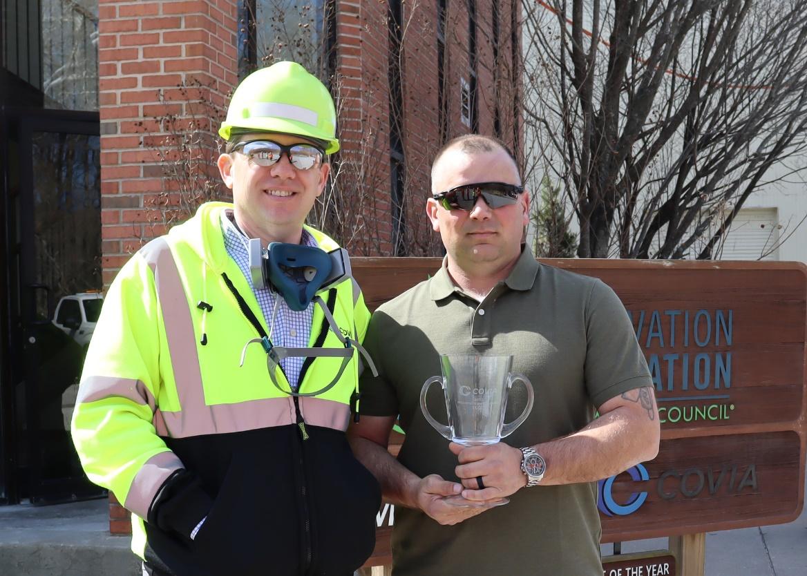 Bleve Willougnby, Elco Plant Manager (left) and Josh Lipe, Elco’s Safety & Health Coordinator (right) “_”
