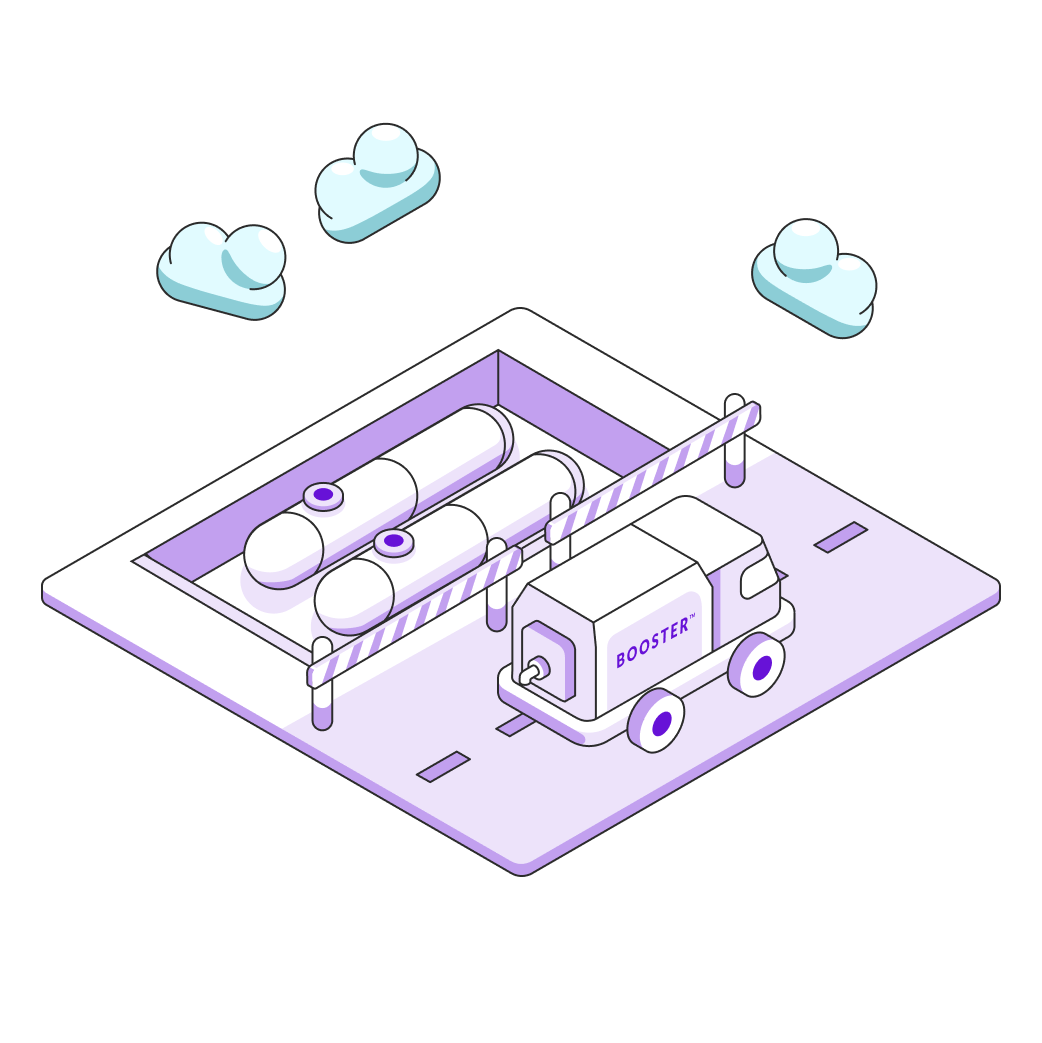 While USTs are decommissioned or under repair, companies should turn to mobile fueling solutions, like those offered by Booster, to ensure continuity in fueling operations either by bridging the gap or providing a long-term fueling solution. 升压油轮在科大附近,正在建设中。