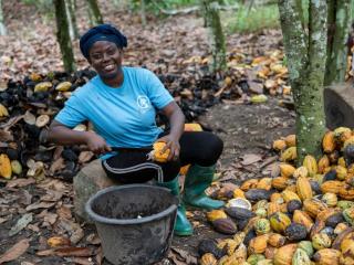 可可农民Deborah Osei-Mensah