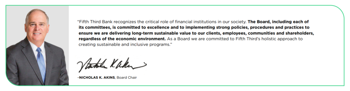 消息从尼古拉斯·k·阿金斯来说,董事会主席。