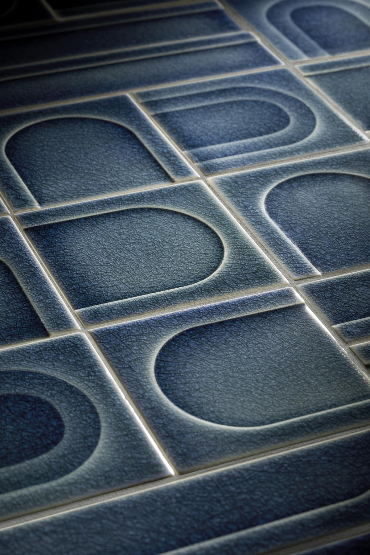 手工制作的从科勒WasteLAB可持续的瓷砖