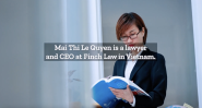 梅Thi Le Quyen看书